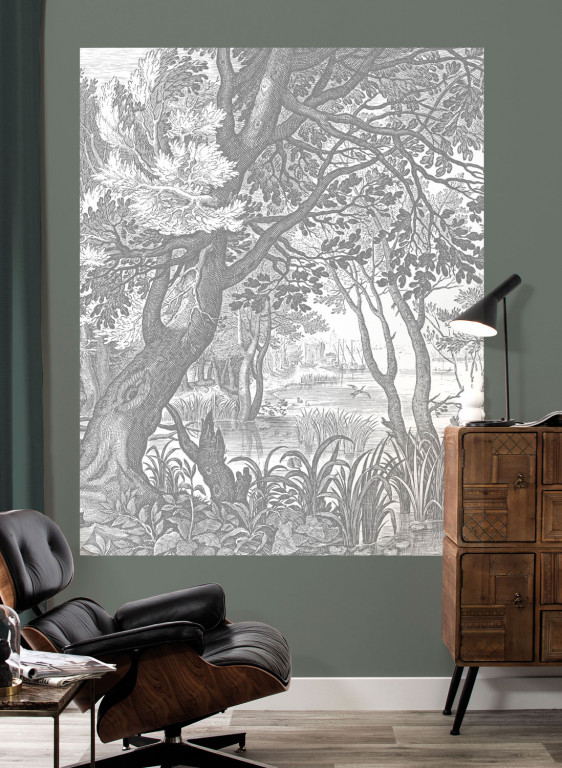 KEK Amsterdam Wandbild Engraved Landscapes 4-6072 KEK Amsterdam Wandbild Engraved Landscapes 4-6072