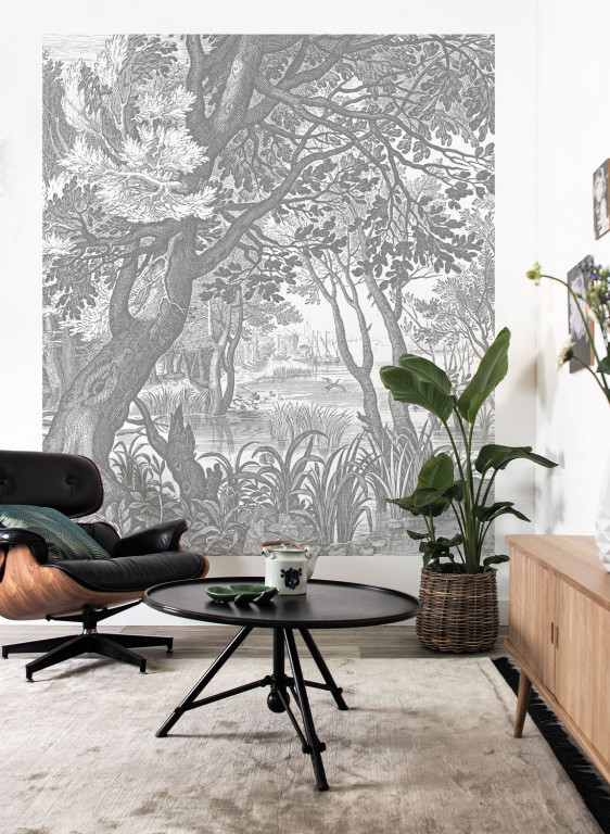 KEK Amsterdam Mural Engraved Landscapes 4-6074 KEK Amsterdam Mural Engraved Landscapes 4-6074