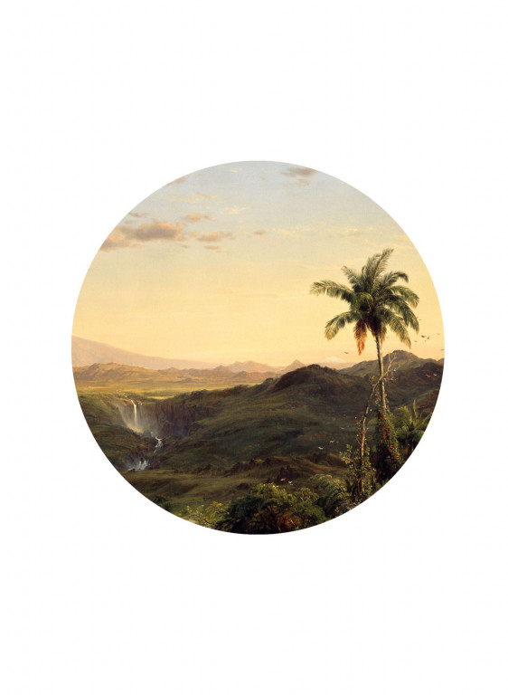 KEK Amsterdam Papier peint panoramique Golden Age Landscapes 3 Circle - S - 1.425m-6078.1 KEK Amsterdam Papier peint panoramique Golden Age Landscapes 3 Circle - S - 1.425m-6078.1