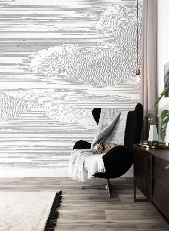 KEK Amsterdam Wandbild Engraved Clouds 1-6083 KEK Amsterdam Wandbild Engraved Clouds 1-6083