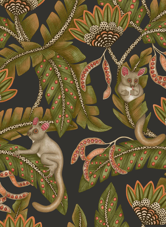 Cole & Son Tapete Bush Baby-6584 Cole & Son Tapete Bush Baby-6584