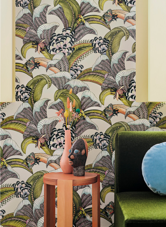Cole & Son Tapete Hoopoe Leaves-6585 Cole & Son Tapete Hoopoe Leaves-6585