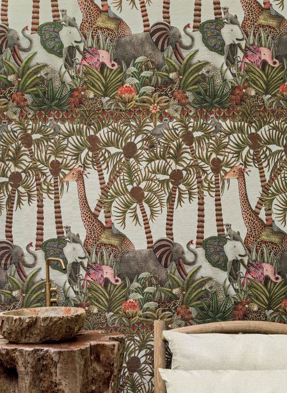 Cole & Son Tapete Letaba March Grasscloth-6588 Cole & Son Tapete Letaba March Grasscloth-6588
