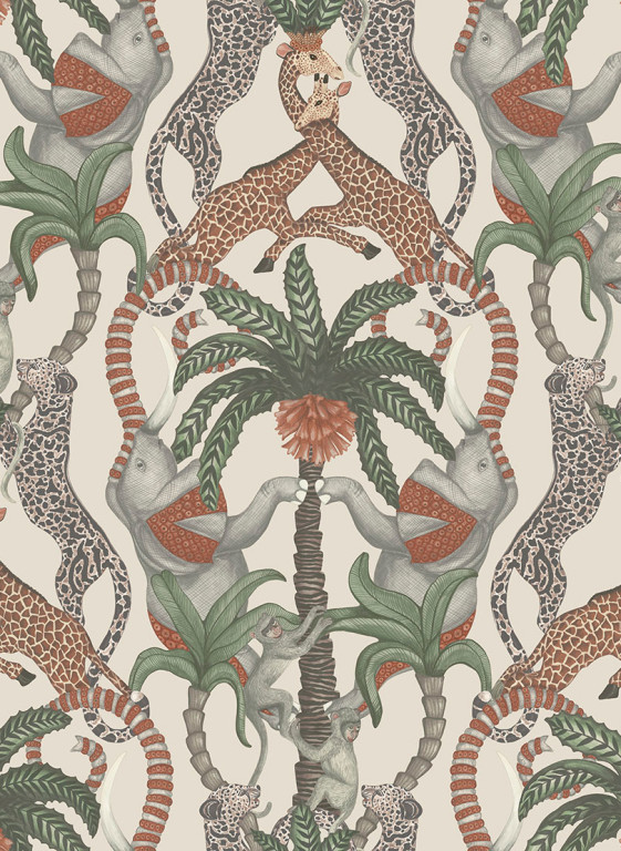 Cole & Son Tapete Safari Totem-6592 Cole & Son Tapete Safari Totem-6592