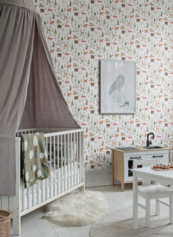 Rebel Walls Papier peint Camping Trip Mini-6658 Rebel Walls Papier peint Camping Trip Mini-6658