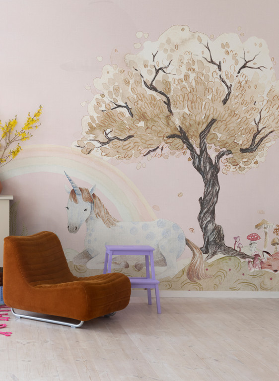 Rebel Walls Papier peint panoramique Unicorn Dream-6677 Rebel Walls Papier peint panoramique Unicorn Dream-6677