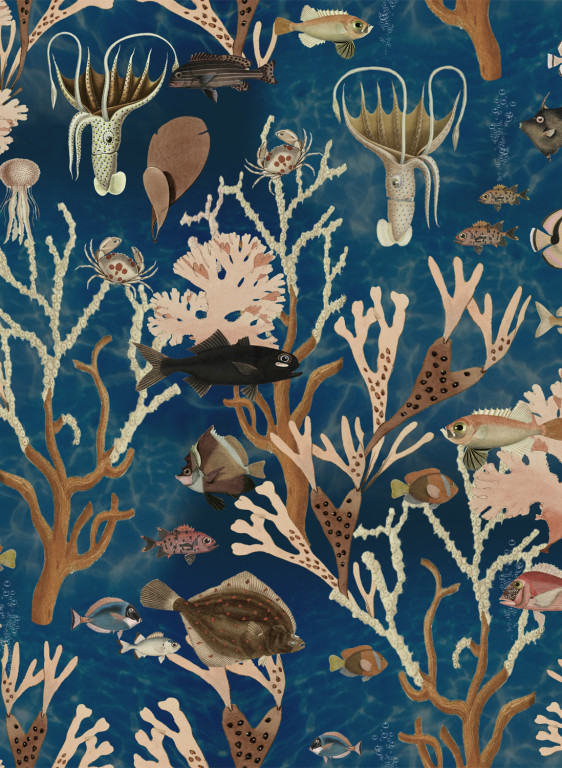 Rebel Walls Tapete Aquarium - Ocean-6686.3 Rebel Walls Tapete Aquarium - Ocean-6686.3