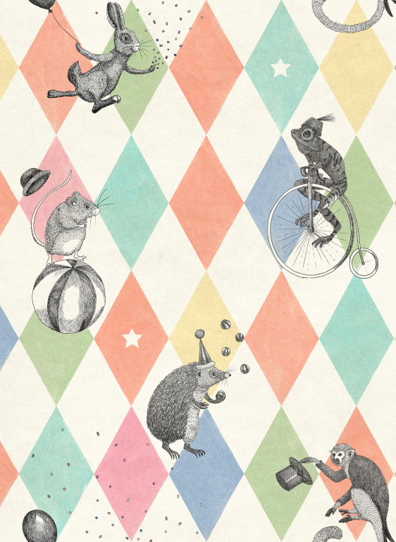 Rebel Walls Papier peint Circus Corner-6697 Rebel Walls Papier peint Circus Corner-6697