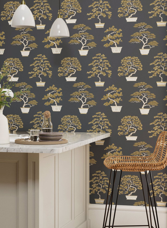 Sanderson Papier peint Penjing-6713 Sanderson Papier peint Penjing-6713