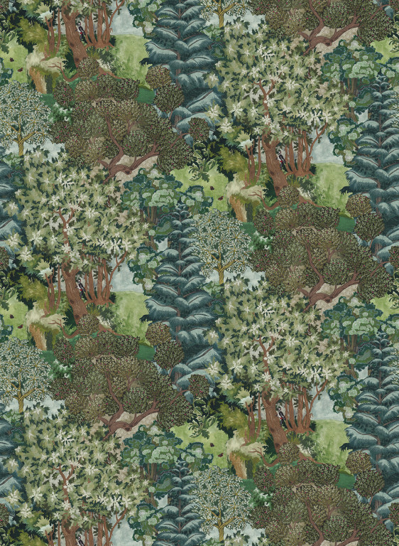Josephine Munsey Wallpaper Miserden Trees-6723 Josephine Munsey Wallpaper Miserden Trees-6723