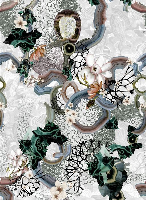 Christian Lacroix Wallpaper Algae Bloom-6736 Christian Lacroix Wallpaper Algae Bloom-6736