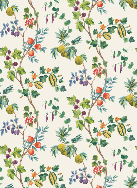 Osborne & Little Papier peint Orchard - Leaf Green-6752.2