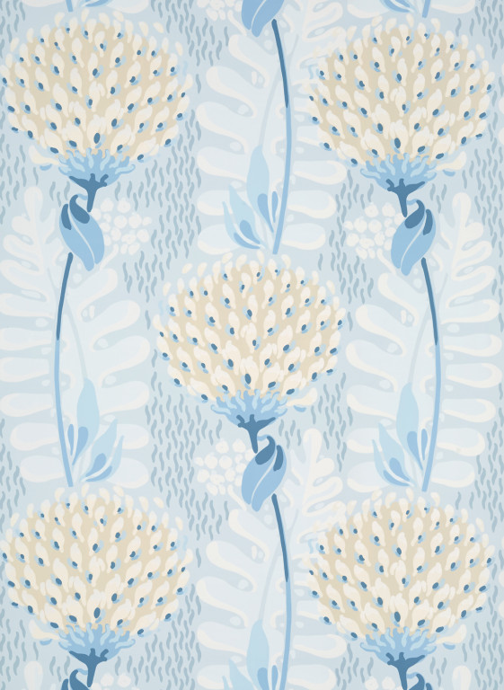 Thibaut Carta da parati Tiverton - Spa Blue-6756.1