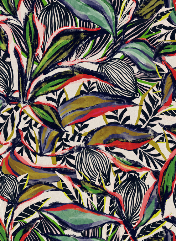 Arte International Wallpaper Flor Imaginaria-6795