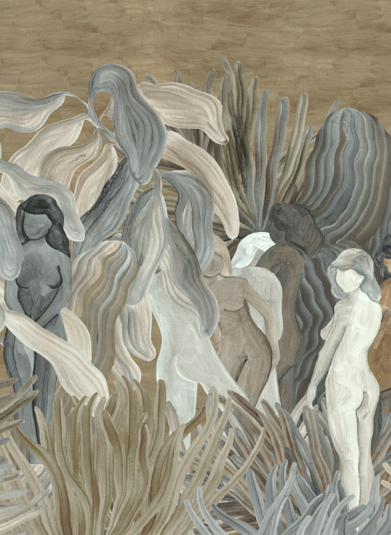 Arte International Carta da parati panoramica Secret Silhouettes-6801 Arte International Carta da parati panoramica Secret Silhouettes-6801