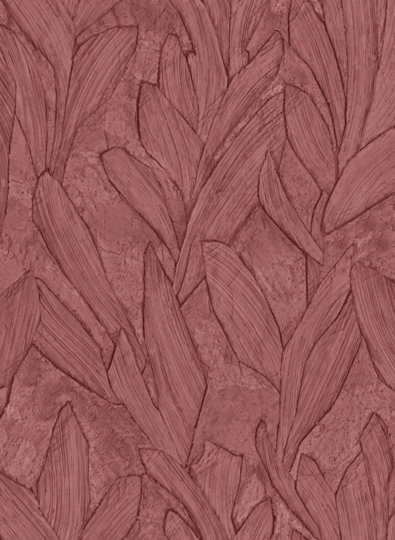 Arte International Tapete Piante - Indian Red-6890.1 Arte International Tapete Piante - Indian Red-6890.1