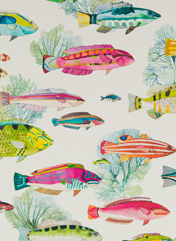 Manuel Canovas Tapete Fidji - Corail-6919.2 Manuel Canovas Tapete Fidji - Corail-6919.2