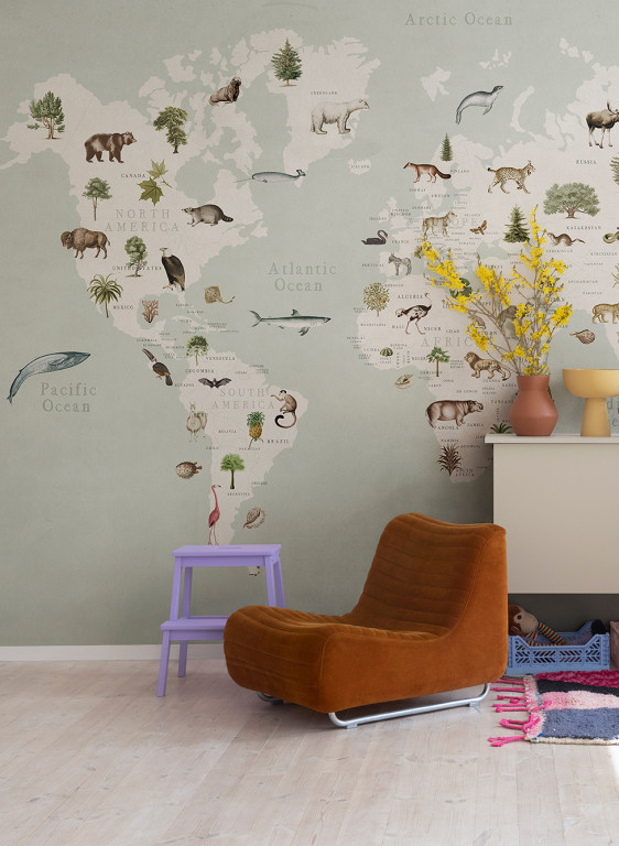 Rebel Walls Wandbild Animal World-6926 Rebel Walls Wandbild Animal World-6926