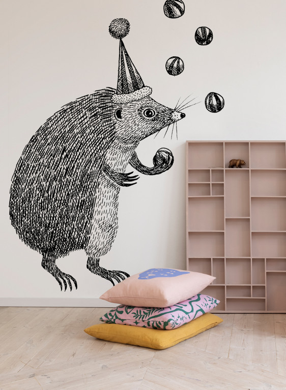 Rebel Walls Wandbild Circus Animal Iggy-6931 Rebel Walls Wandbild Circus Animal Iggy-6931