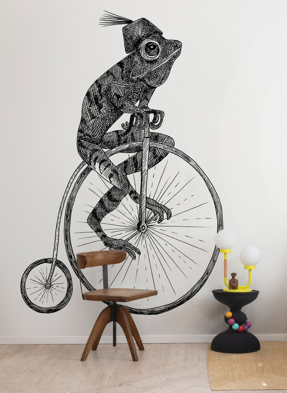 Rebel Walls Wandbild Circus Animal Franky-6933 Rebel Walls Wandbild Circus Animal Franky-6933