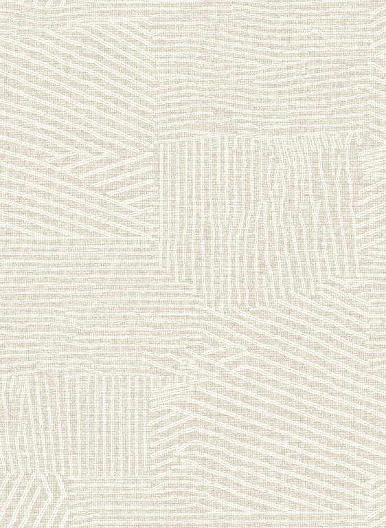 Essentials Wallpaper Furrow Beige/ Weiß-7002.3 Essentials Wallpaper Furrow Beige/ Weiß-7002.3