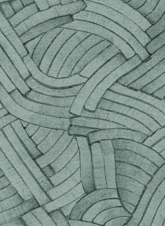 Tapete Wind von Arte - Grün/ Grau-7003.1