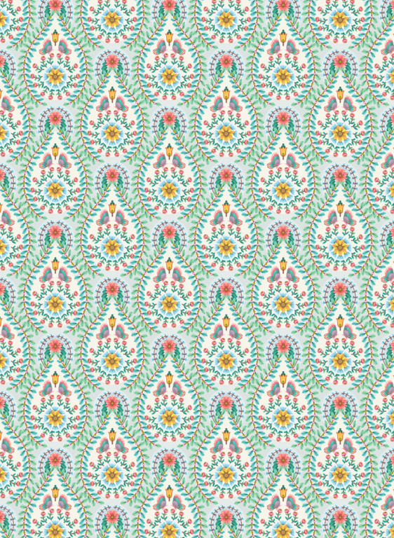 Florale Tapete Raindrops von Eijffinger - Beige-7055.1 Florale Tapete Raindrops von Eijffinger - Beige-7055.1