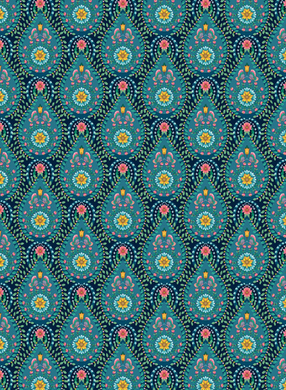 Eijffinger Wallpaper Raindrops Blau-7055.4 Eijffinger Wallpaper Raindrops Blau-7055.4