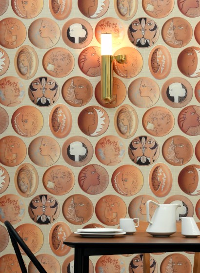 Lelievre Wallpaper Poteries-7072 Lelievre Wallpaper Poteries-7072