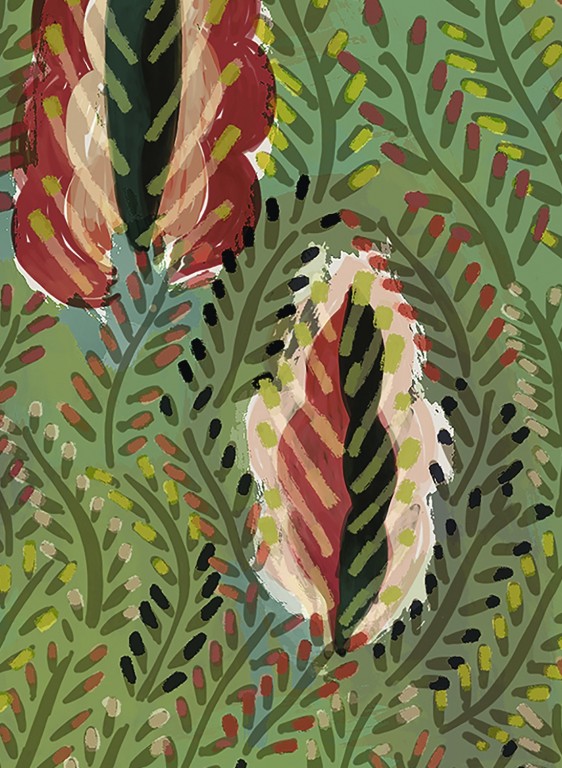 Élitis Carta da parati panoramica Maquis-7126