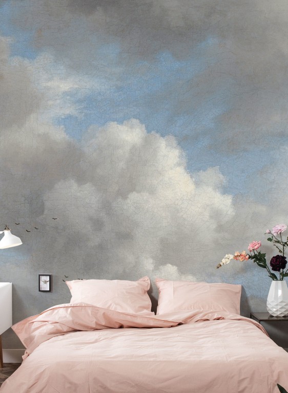 KEK Amsterdam Mural Golden Age Clouds 2-7165 KEK Amsterdam Mural Golden Age Clouds 2-7165