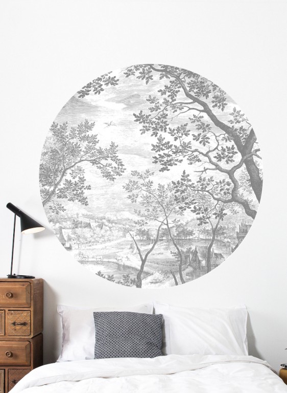 KEK Amsterdam Mural Engraved Landscapes 7 Circle-7189 KEK Amsterdam Mural Engraved Landscapes 7 Circle-7189