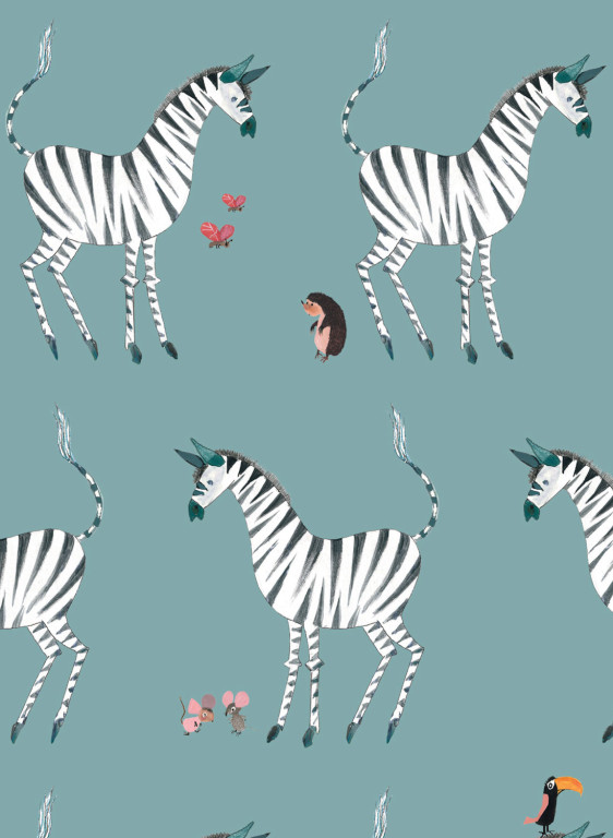 KEK Amsterdam Papier peint Zebra-7210 KEK Amsterdam Papier peint Zebra-7210