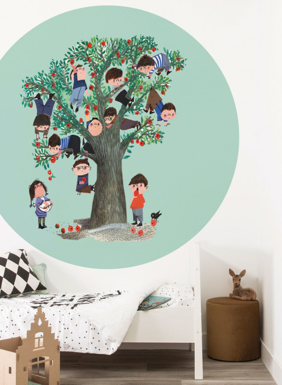 KEK Amsterdam Papier peint panoramique Apple Tree Circle-7213