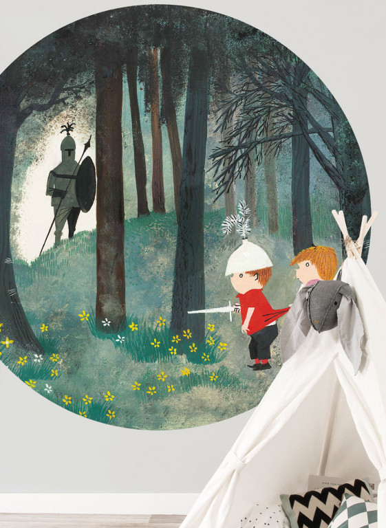 KEK Amsterdam Carta da parati panoramica My Hero Circle-7217