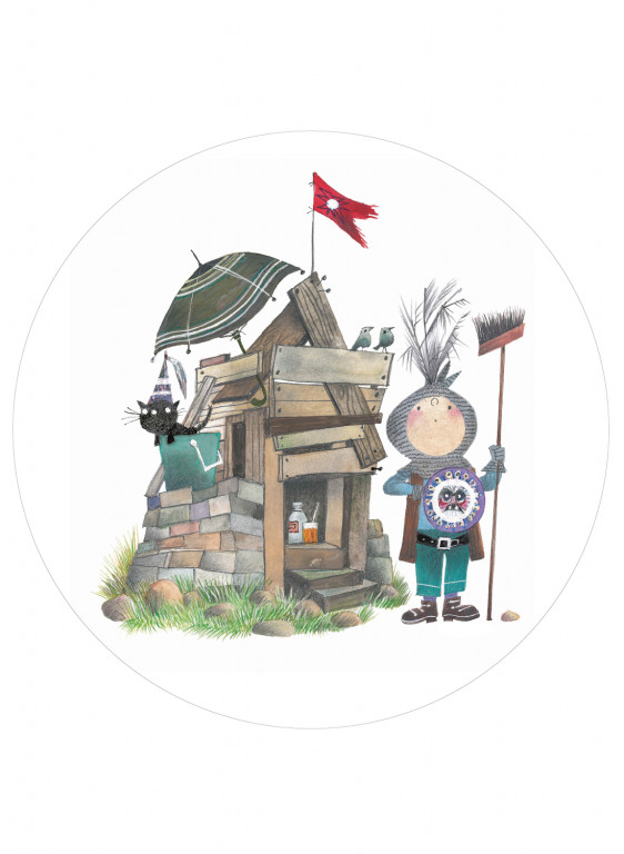 KEK Amsterdam Carta da parati panoramica Litttle Lord Circle-7218