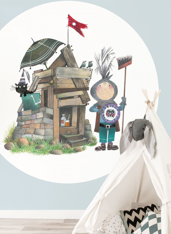 KEK Amsterdam Carta da parati panoramica Litttle Lord Circle-7218