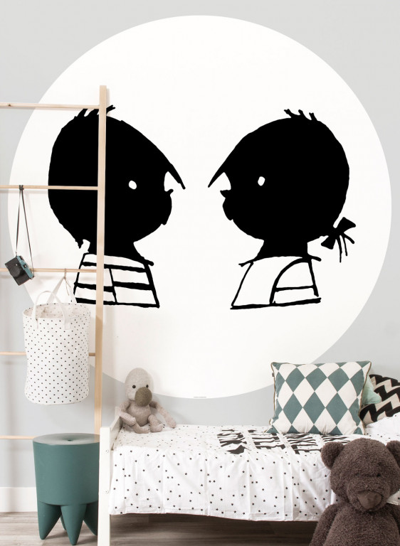 KEK Amsterdam Carta da parati panoramica Jip Jannecke Kiss Circle-7223