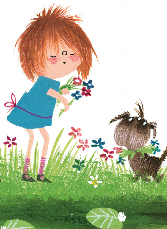 KEK Amsterdam Carta da parati panoramica Picking Flowers-7225