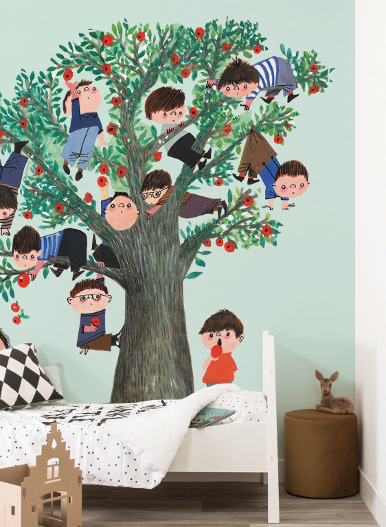 KEK Amsterdam Carta da parati panoramica Apple Tree-7229