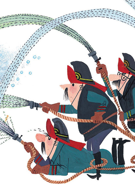 KEK Amsterdam Carta da parati panoramica Fire Brigade-7231