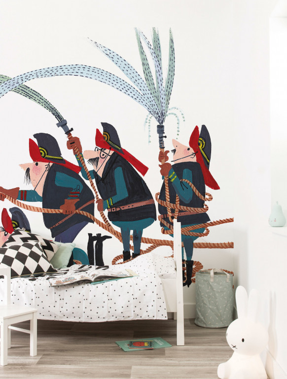 KEK Amsterdam Carta da parati panoramica Fire Brigade-7231