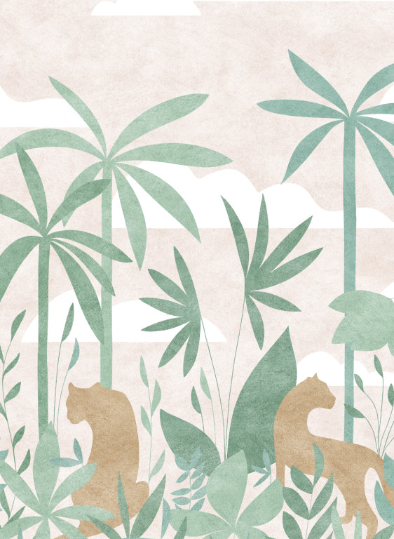 Tapete Paradis Des Tigres Jour Isidore Leroy A – 1/2/3-7243.1 Tapete Paradis Des Tigres Jour Isidore Leroy A – 1/2/3-7243.1