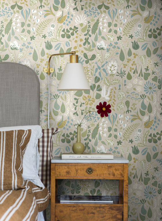 BoråsTapeter Carta da parati Stig Lindberg Herbarium-7265