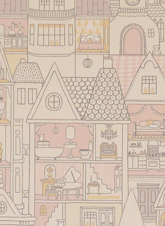 Majvillan Carta da parati Dollhouse - Soft Wool White-7285.2 Majvillan Carta da parati Dollhouse - Soft Wool White-7285.2