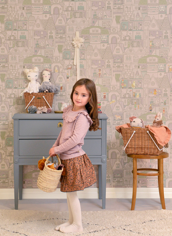 Majvillan Papier peint Dollhouse-7285 Majvillan Papier peint Dollhouse-7285
