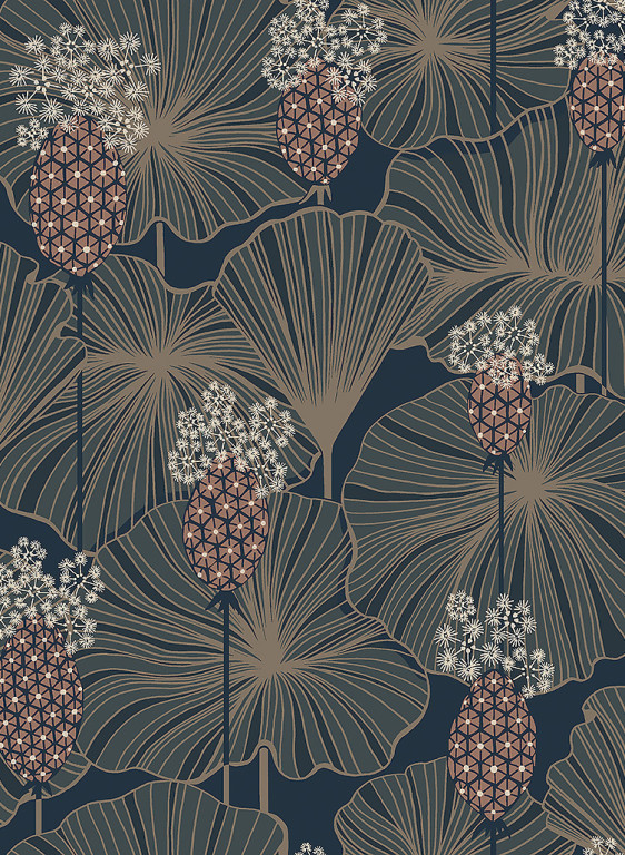 BoråsTapeter Papier peint Umbrella Leaves-7306 BoråsTapeter Papier peint Umbrella Leaves-7306