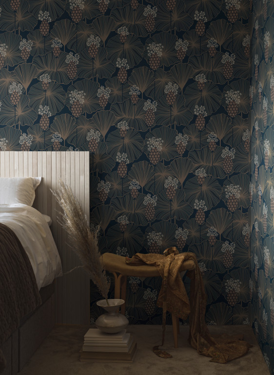 BoråsTapeter Papier peint Umbrella Leaves-7306 BoråsTapeter Papier peint Umbrella Leaves-7306