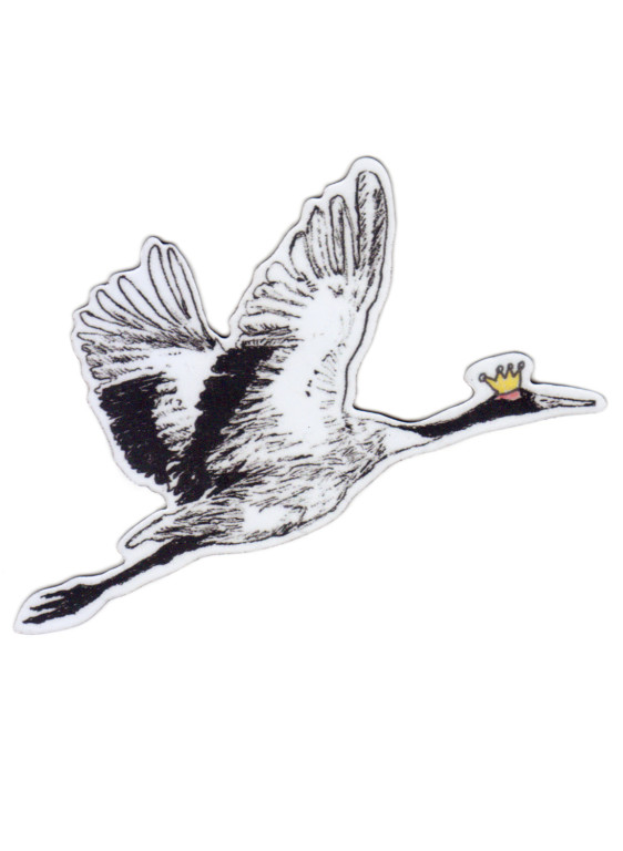 Sian Zeng Magnet Crane In A Crown-7327.1 Sian Zeng Magnet Crane In A Crown-7327.1