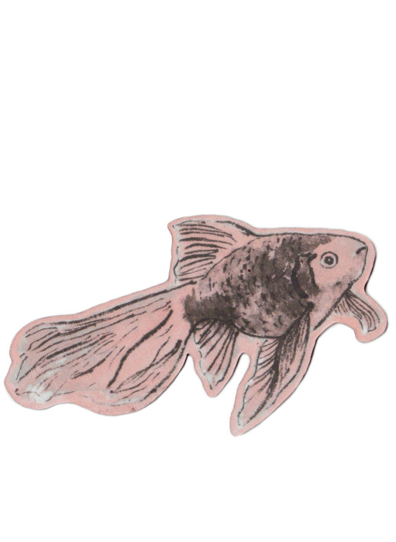 Sian Zeng Magnet Pink Fish-7335 Sian Zeng Magnet Pink Fish-7335